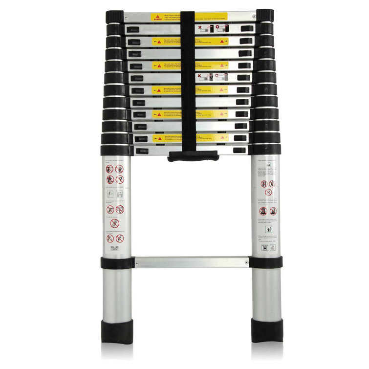 WFX Utility 380Cm Aluminium Lightweight Extension Ladder Wayfair.co.uk